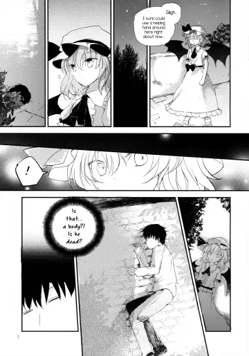 [Nadzuka] Koumakyou Shojo Kyuuketsuki Gensoutan | The Embodiment of Scarlet Devil ~A Virgin Vampire's Fantasy Fhentai.net - Page 7