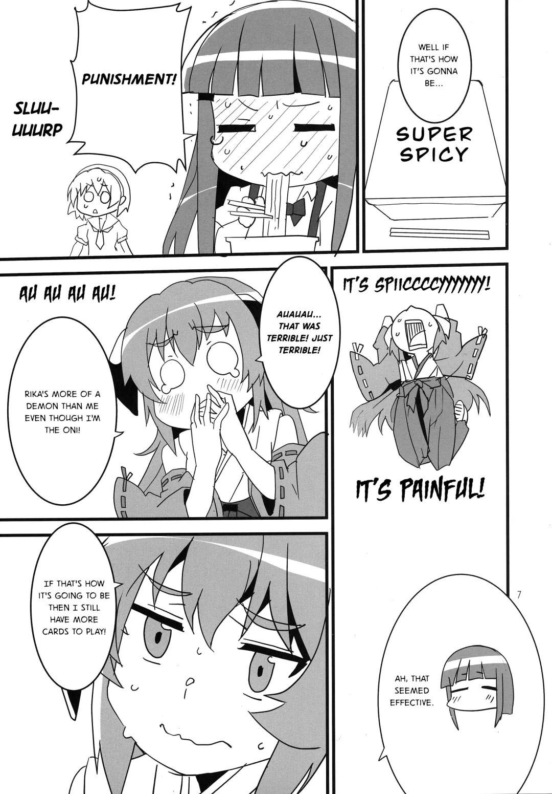 [Aoi Manabu] Sanjou Gattai Higurashi GO! Fhentai - Page 6