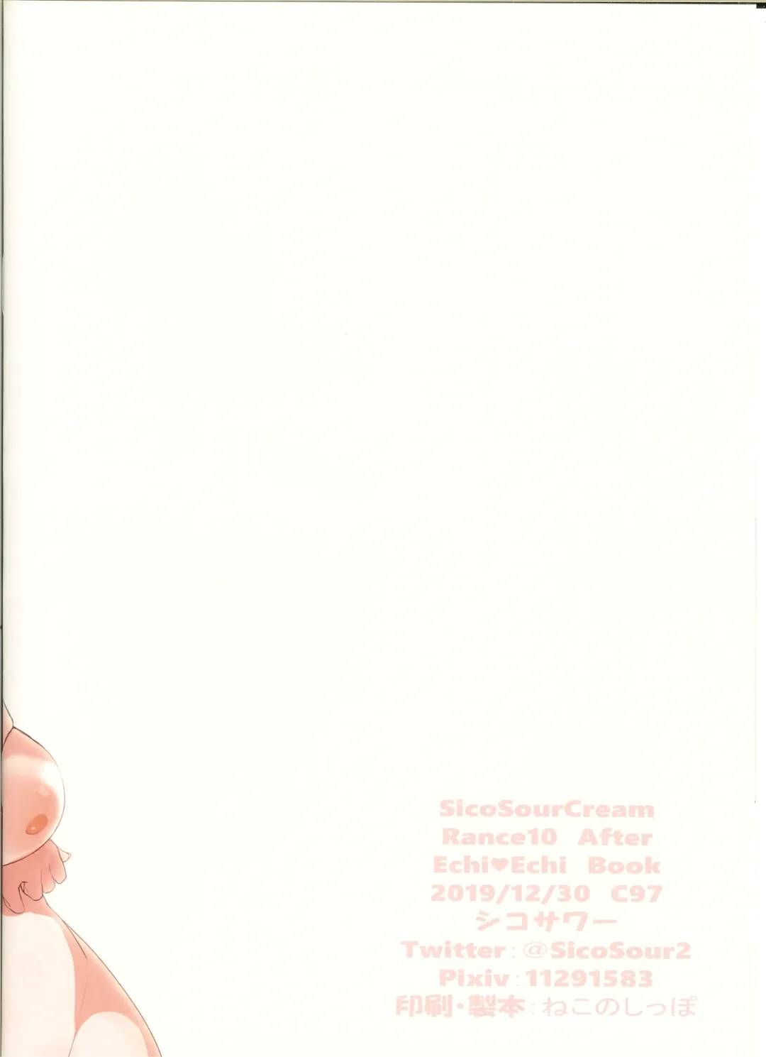 [Sicosour] Rance10 After Echi Echi Book Fhentai - Page 19