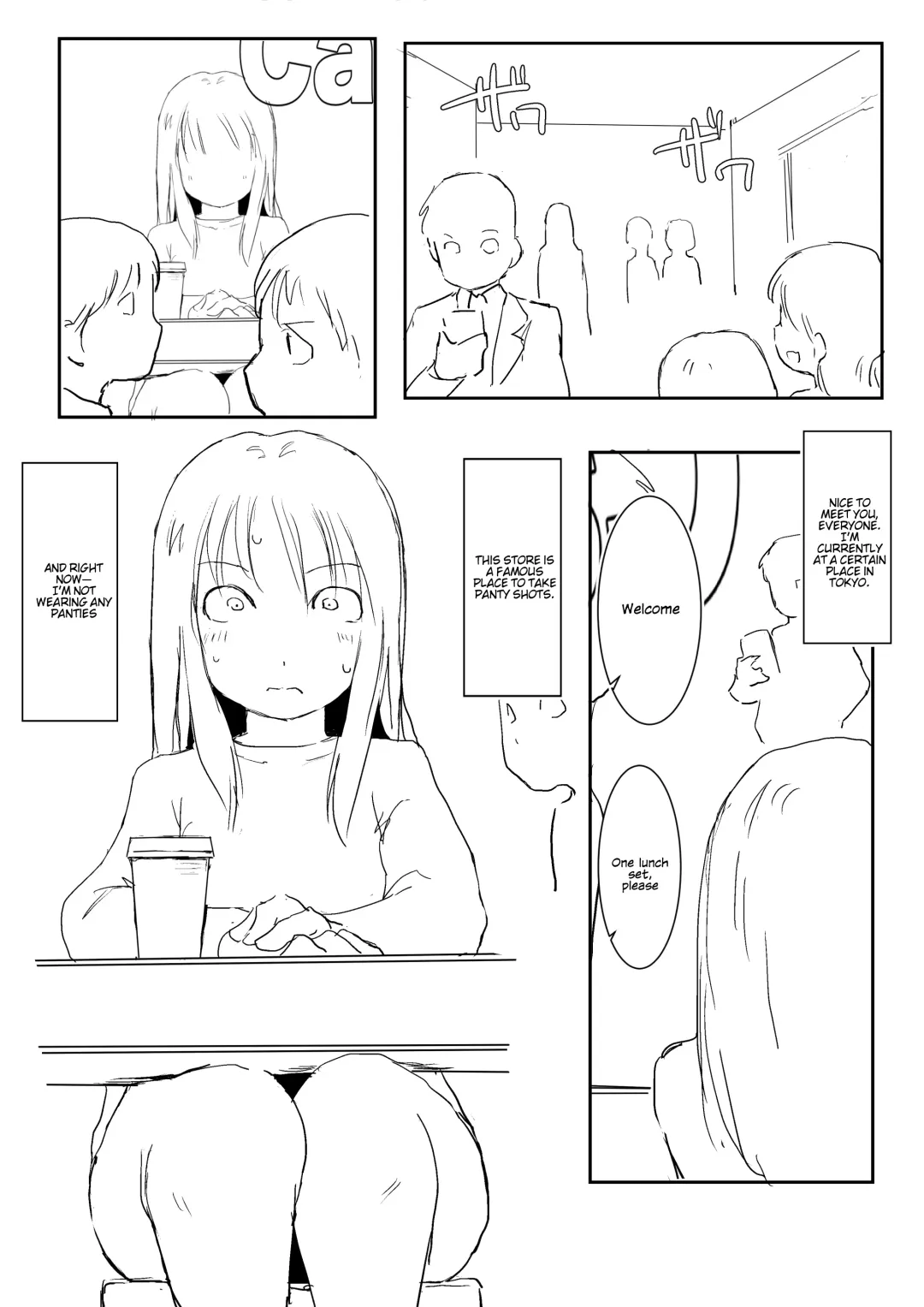 [Harusame Kakigoori] Kaze yo! Onna ana ni todoiteiruka | Oh wind! Are you reaching her holes? Fhentai - Page 1