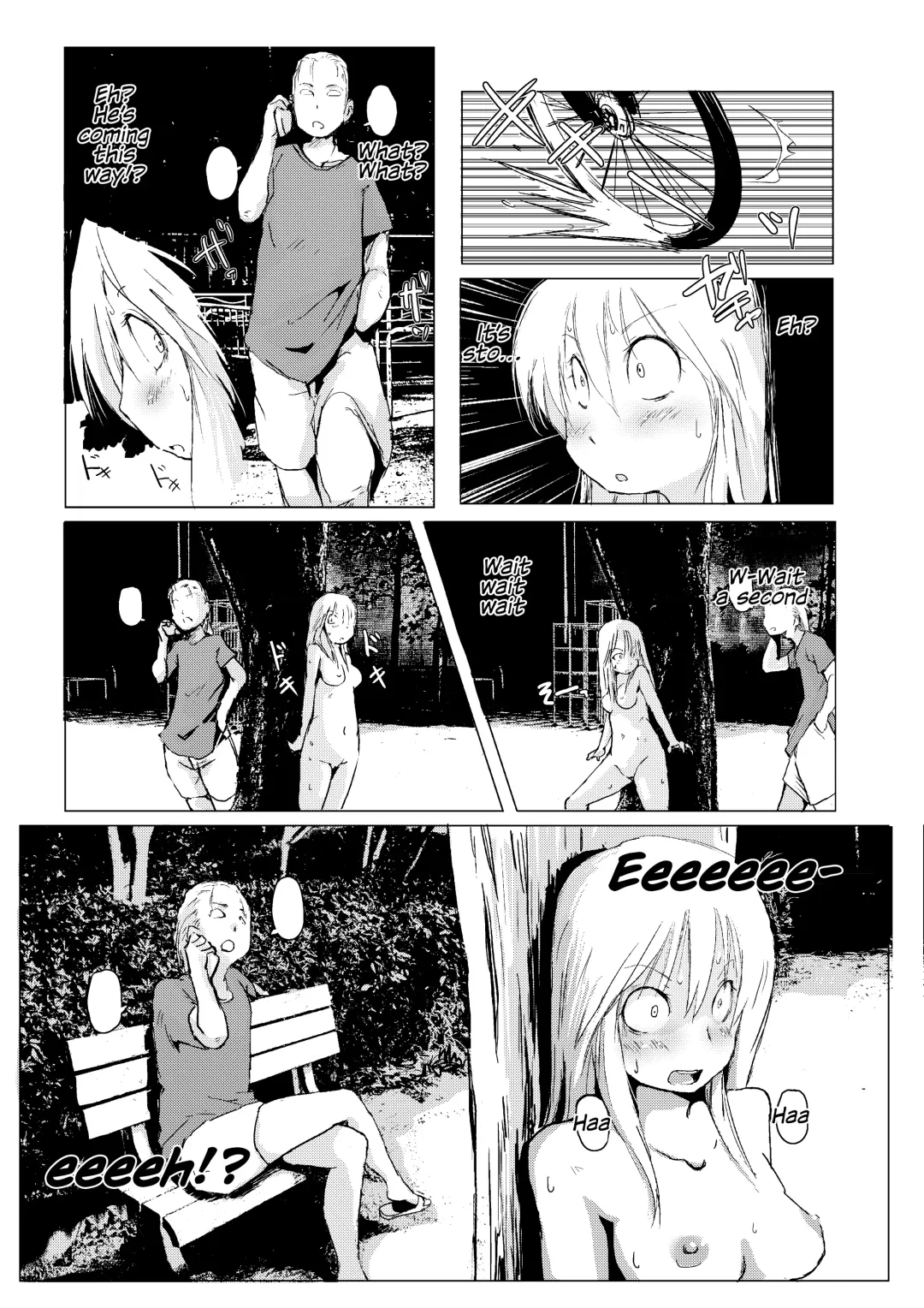 [Harusame Kakigoori] Kaze yo! Onna ana ni todoiteiruka | Oh wind! Are you reaching her holes? Fhentai - Page 20