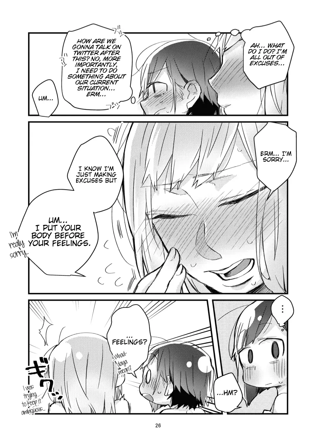 [Suzuki Senpai] Akogare no Yuri Eshi-san to Off-Pako Shitatta wwwww | I Had IRL Sex with the Yuri Artist I Admire wwwww Fhentai.net - Page 23