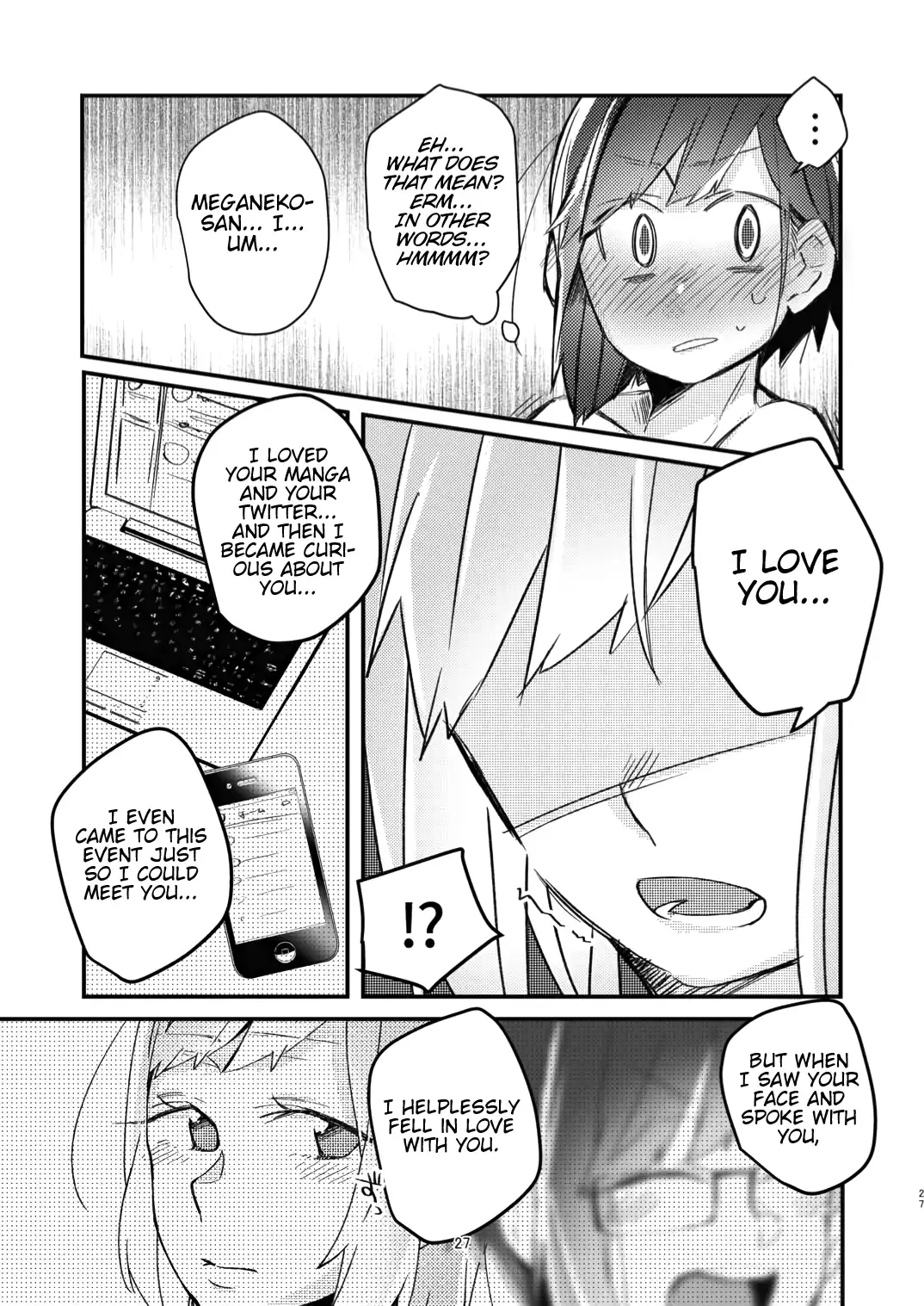 [Suzuki Senpai] Akogare no Yuri Eshi-san to Off-Pako Shitatta wwwww | I Had IRL Sex with the Yuri Artist I Admire wwwww Fhentai.net - Page 24