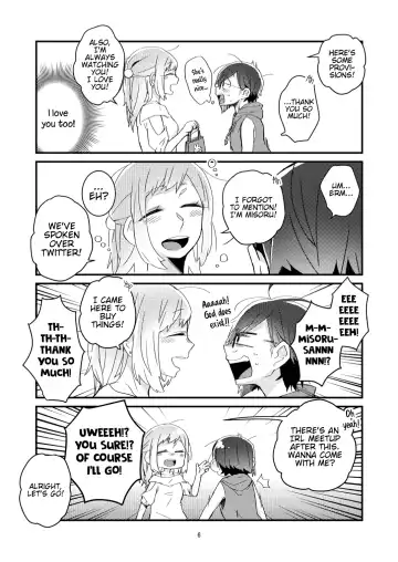 [Suzuki Senpai] Akogare no Yuri Eshi-san to Off-Pako Shitatta wwwww | I Had IRL Sex with the Yuri Artist I Admire wwwww Fhentai.net - Page 4