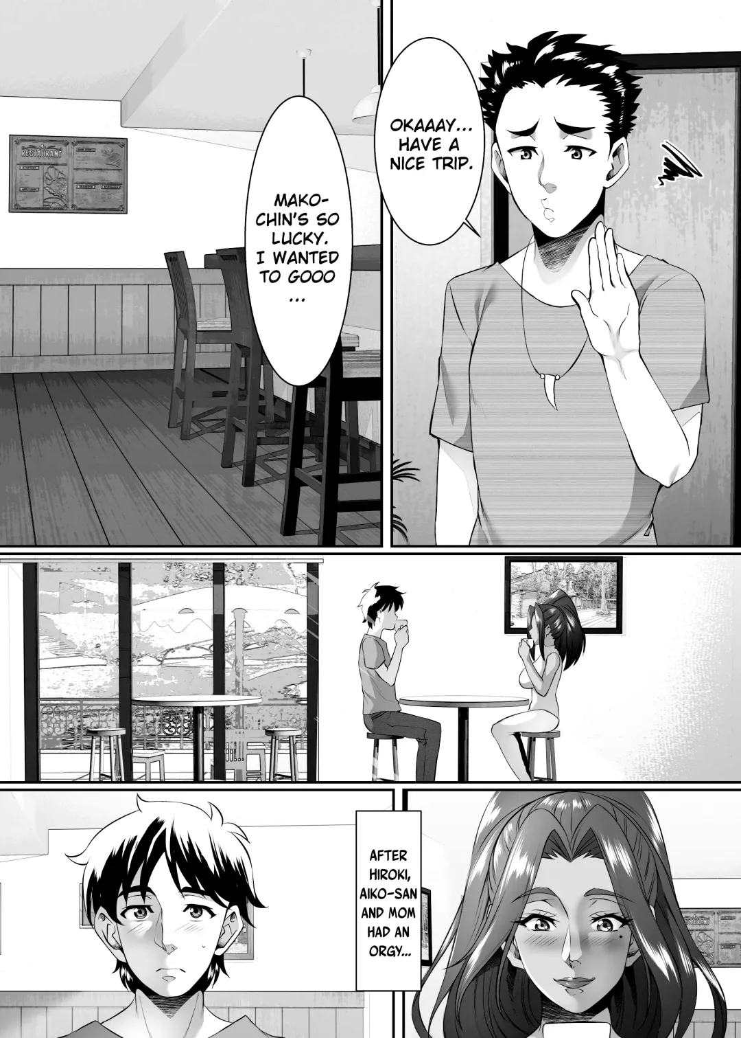 [Eguchi Chibi - Nintai Akira] Omae no Kaa-chan, Ii Onna da yo na. | Your Mom's A Fine Woman, Huh? Ch. 8 Fhentai - Page 6