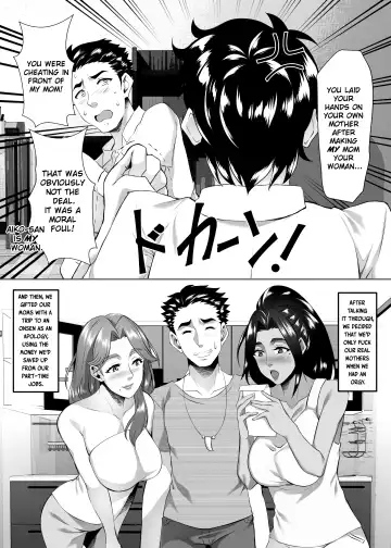 [Eguchi Chibi - Nintai Akira] Omae no Kaa-chan, Ii Onna da yo na. | Your Mom's A Fine Woman, Huh? Ch. 8 Fhentai - Page 7