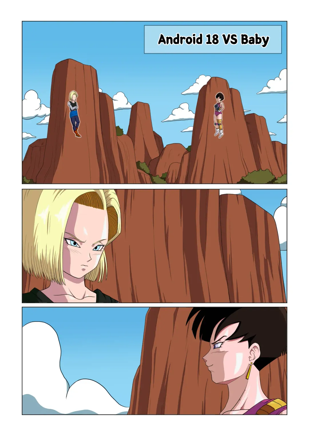 Android 18 vs Baby Fhentai - Page 1