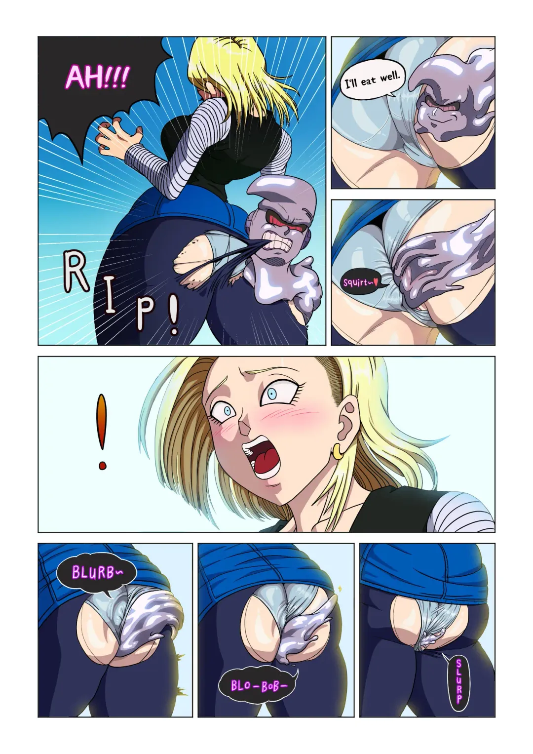Android 18 vs Baby Fhentai - Page 11