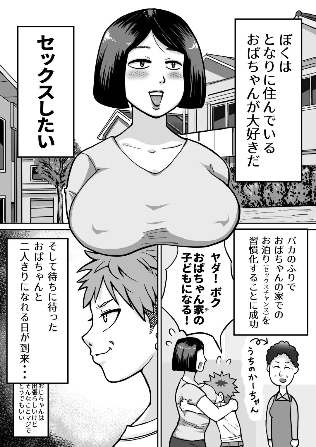 [Mame Hoshio] Boku no Daisuki na Oba-chan Fhentai.net - Page 3