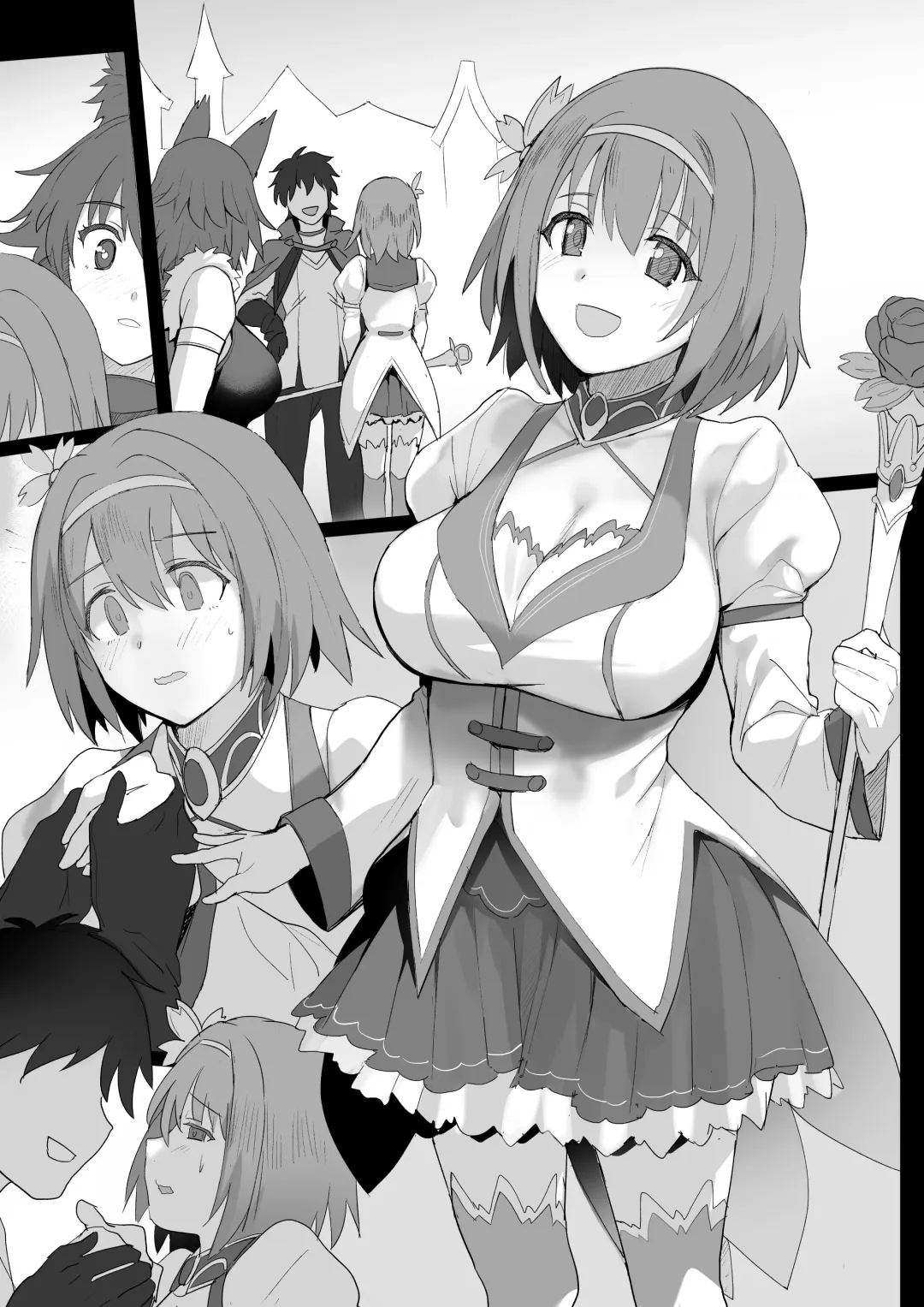 [Yodare] Yui-chan no Kantan na 4-page Manga o Kaite mimashita Fhentai - Page 5