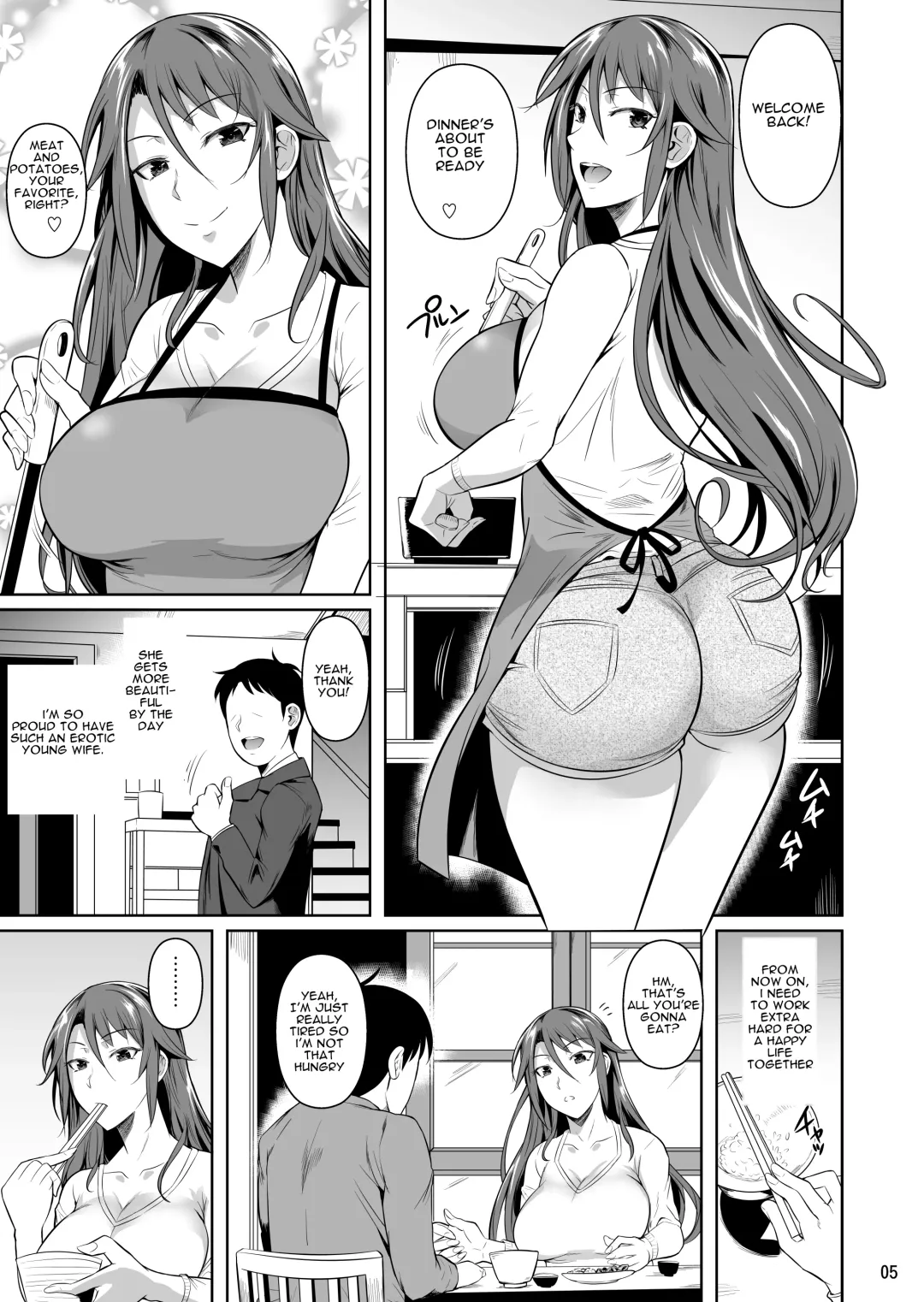 [Fuetakishi] Ana Zuma 3: Motoyan Osanazuma ga Ochita Wake | Wife's Holes 3: The Fall of a Young Ex-Yankee Wife Fhentai - Page 6