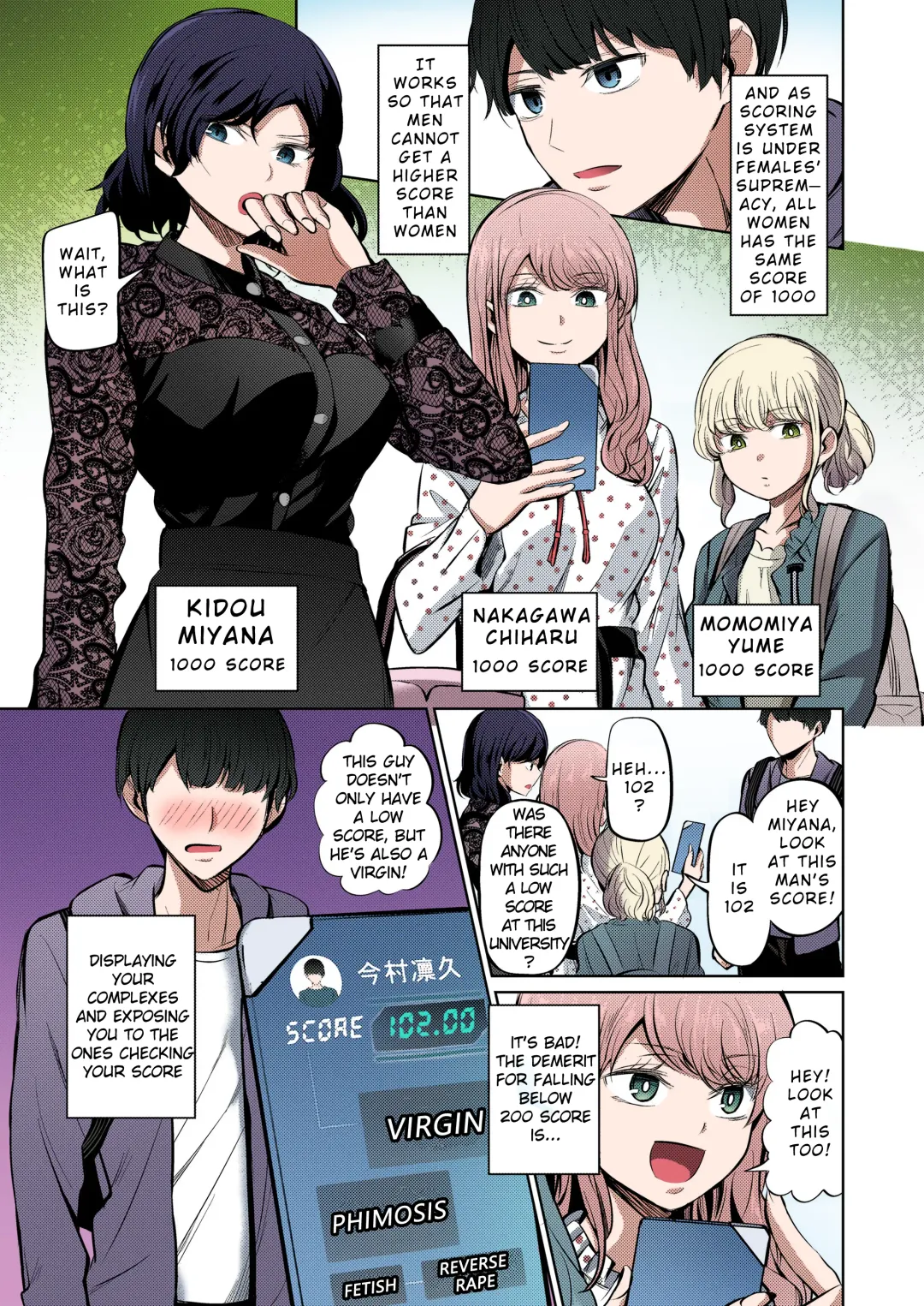 [Yamahata Rian] Tensuushugi no Kuni | A Country Based on Point System Fhentai - Page 3