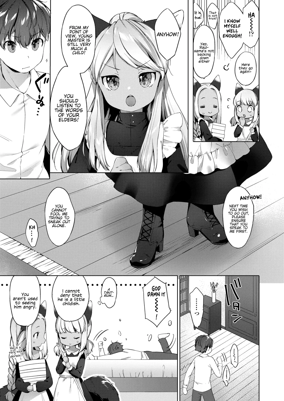 [Mutou Mato] Kahogo Maid no Kokoro Ko Shirazu | An Overprotective Maid's Unknown Affection Fhentai.net - Page 3