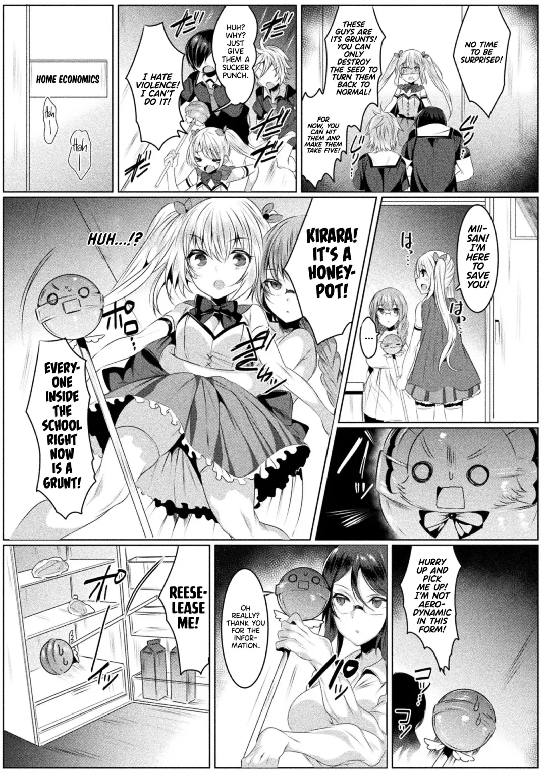 [Amamiya Mizuki] Kirara Kirara NTR Mahou Shoujo wa Kawatteiku.. THE COMIC Ch. 1 | Kirara Kirara NTR: The Magical Girl is Transforming... Ch. 1 Fhentai - Page 11