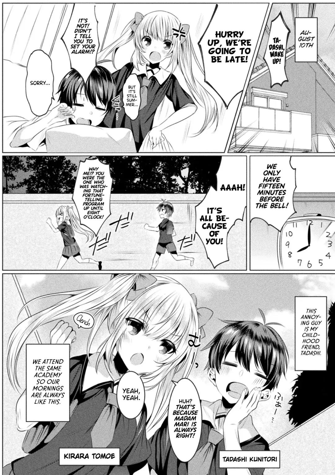 [Amamiya Mizuki] Kirara Kirara NTR Mahou Shoujo wa Kawatteiku.. THE COMIC Ch. 1 | Kirara Kirara NTR: The Magical Girl is Transforming... Ch. 1 Fhentai - Page 2