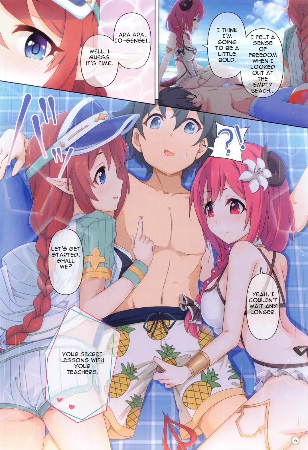 [Midorinocha] Colorful Connect 4th:Dive Fhentai - Page 5