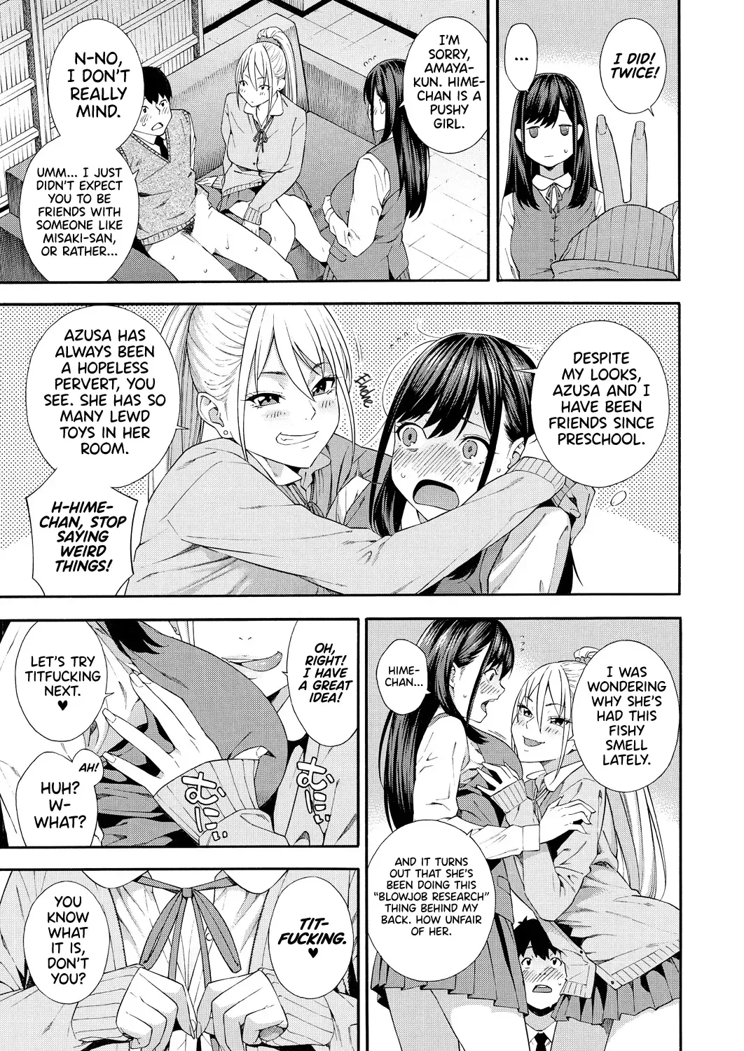 [Zonda] Fellatio Kenkyuubu Ch. 2 | Blowjob Research Club Ch. 2 Fhentai - Page 23