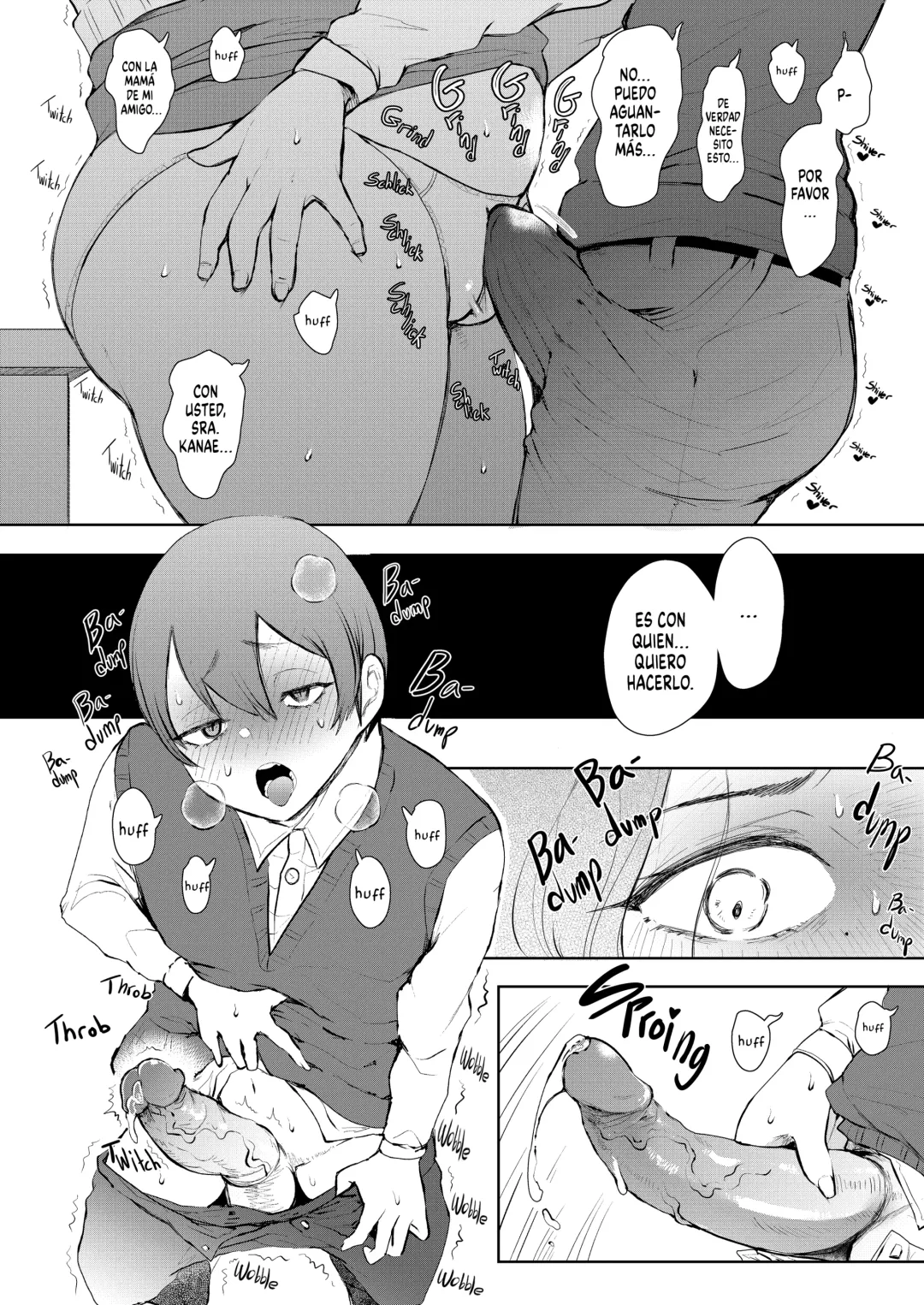 [Shomu] Mukashi no Uwaki Aite no Ko ga Jitsu wa Watashi no Musuko no Doukyuusei de - El Hijo de mi Ex-Amante es el Amigo de mi Hijo Fhentai - Page 17