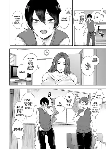 [Shomu] Mukashi no Uwaki Aite no Ko ga Jitsu wa Watashi no Musuko no Doukyuusei de - El Hijo de mi Ex-Amante es el Amigo de mi Hijo Fhentai.net - Page 9