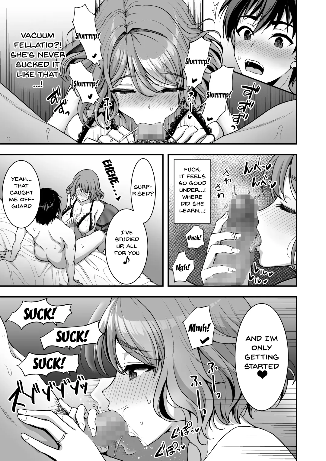 [Son Yohsyu] Toshiue Zuma no Yawaraka na Torikago ~Ore ga Joushi no Tsuma to Uwaki shite mo Tenohira no Ue~ | An Older Wife's Gentle Trap Fhentai.net - Page 32