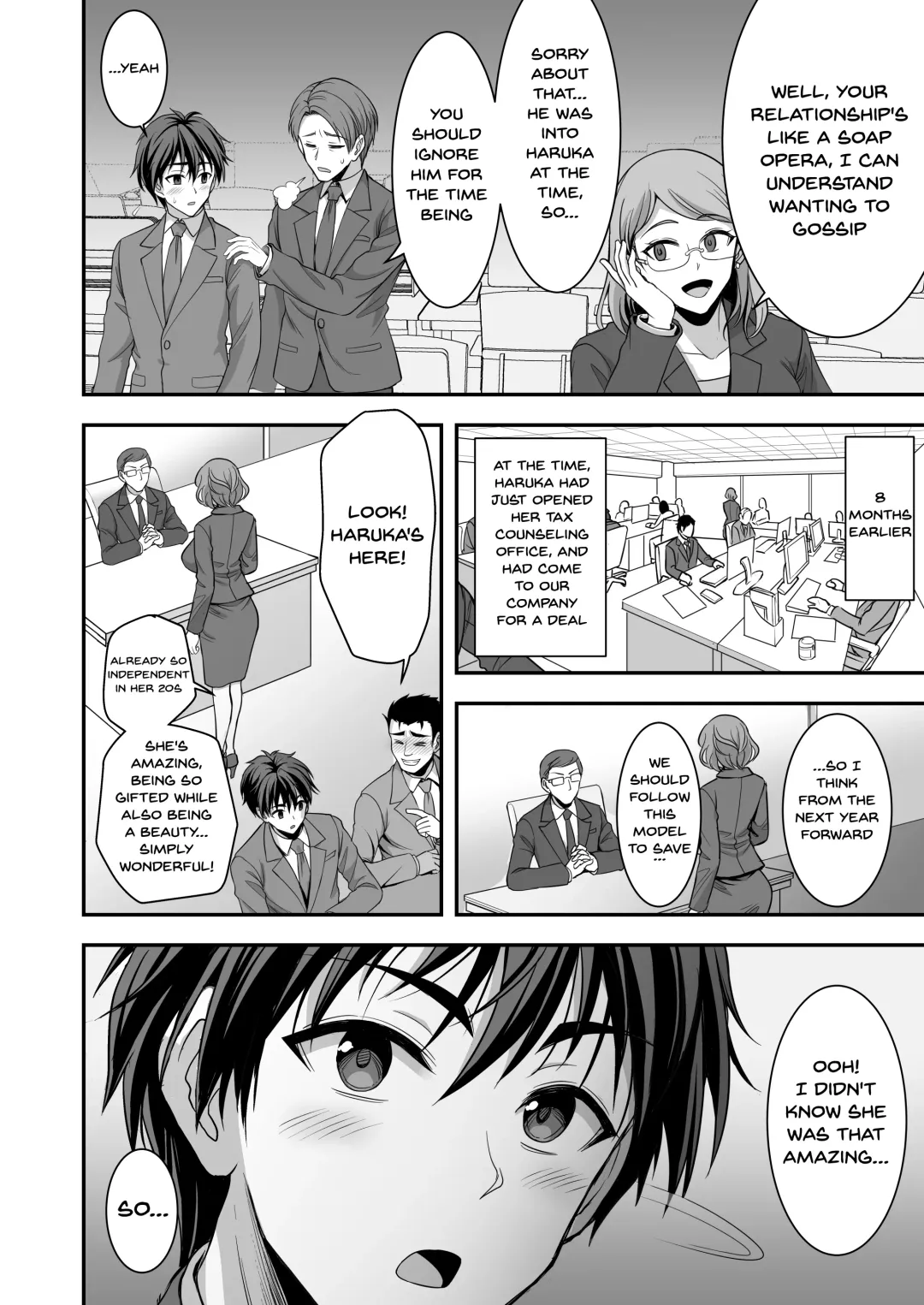 [Son Yohsyu] Toshiue Zuma no Yawaraka na Torikago ~Ore ga Joushi no Tsuma to Uwaki shite mo Tenohira no Ue~ | An Older Wife's Gentle Trap Fhentai.net - Page 5