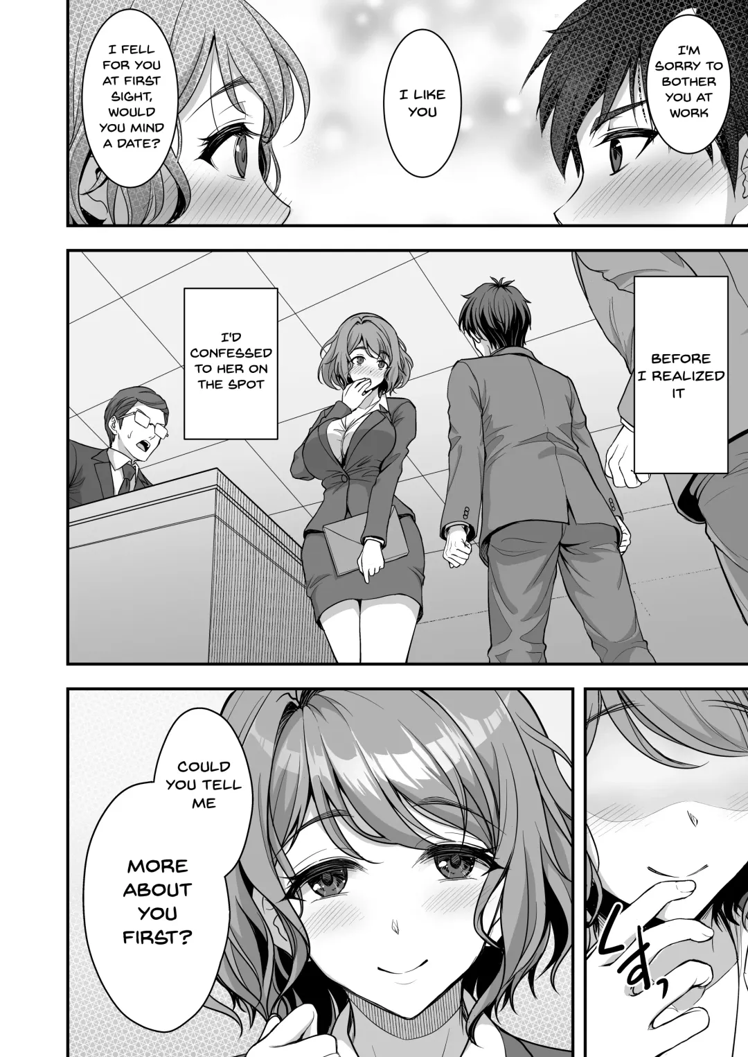 [Son Yohsyu] Toshiue Zuma no Yawaraka na Torikago ~Ore ga Joushi no Tsuma to Uwaki shite mo Tenohira no Ue~ | An Older Wife's Gentle Trap Fhentai.net - Page 7