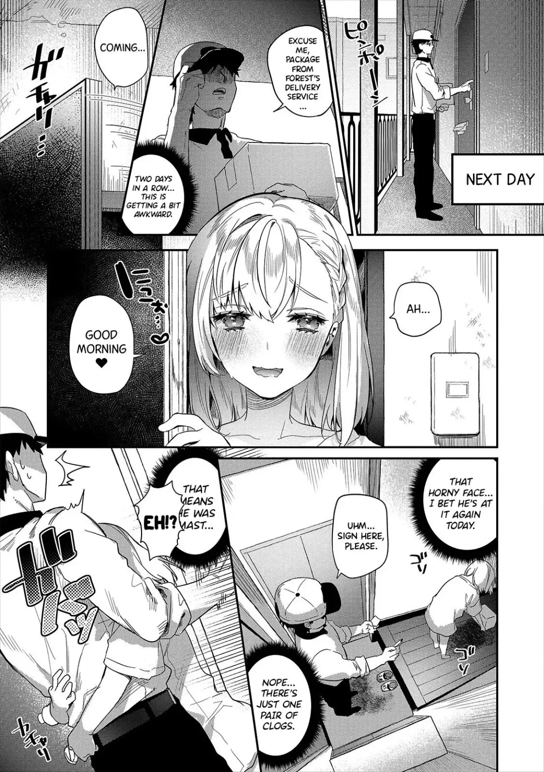 [Hagiyoshi] Hitozuma♂ Gogo no Sakusei Ajimi Special | A Wife♂'s Afternoon Cum-Tasting Special Fhentai - Page 3