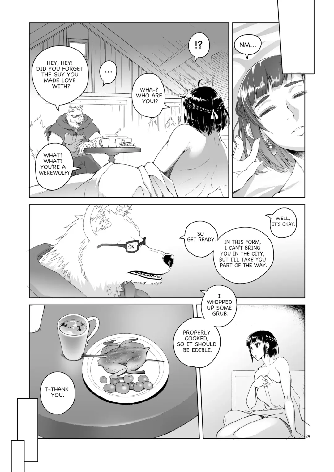 [Asaki Takayuki] Onnakishi Rael to Suzuiro no Mori no Kiba 2 | Lady Knight Rahel and The Silvery Forest Fang 2 (decensored) Fhentai.net - Page 23