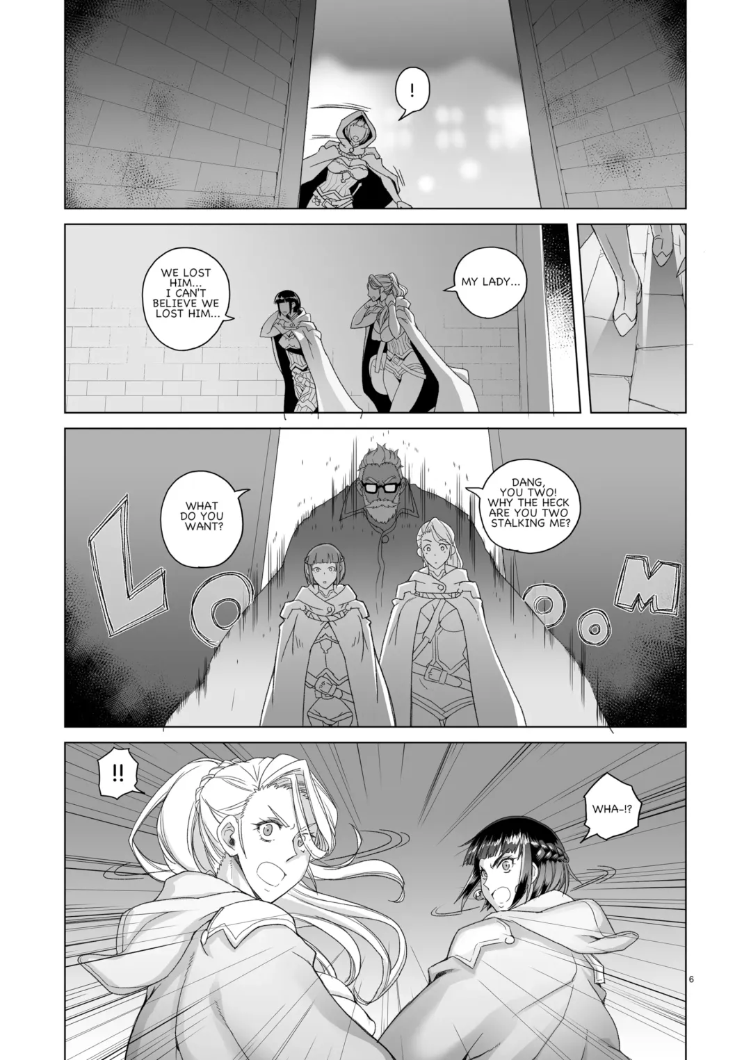 [Asaki Takayuki] Onnakishi Rael to Suzuiro no Mori no Kiba 2 | Lady Knight Rahel and The Silvery Forest Fang 2 (decensored) Fhentai.net - Page 5