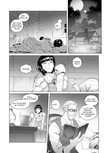 [Asaki Takayuki] Onnakishi Rael to Suzuiro no Mori no Kiba 2 | Lady Knight Rahel and The Silvery Forest Fang 2 (decensored) Fhentai.net - Page 9