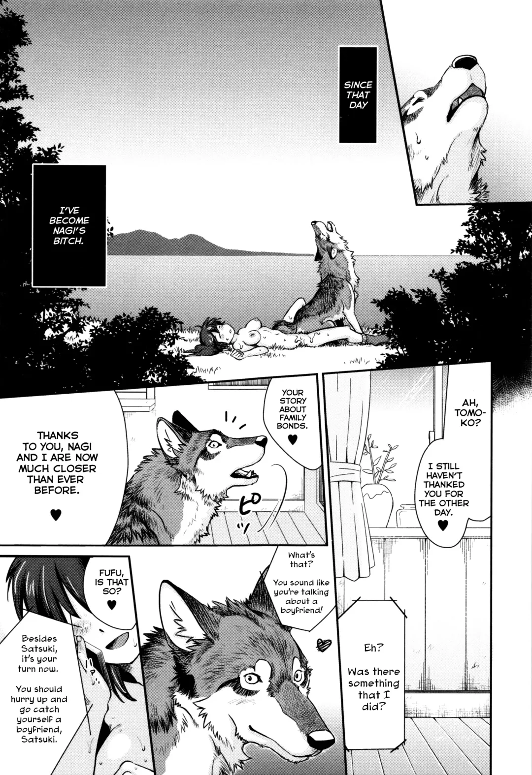[Souko Souji] Nagi, Ikanaide! ~Ookami to Shoujo~ | Don't Go, Nagi! ~Wolf & Girl~ (decensored) Fhentai - Page 18