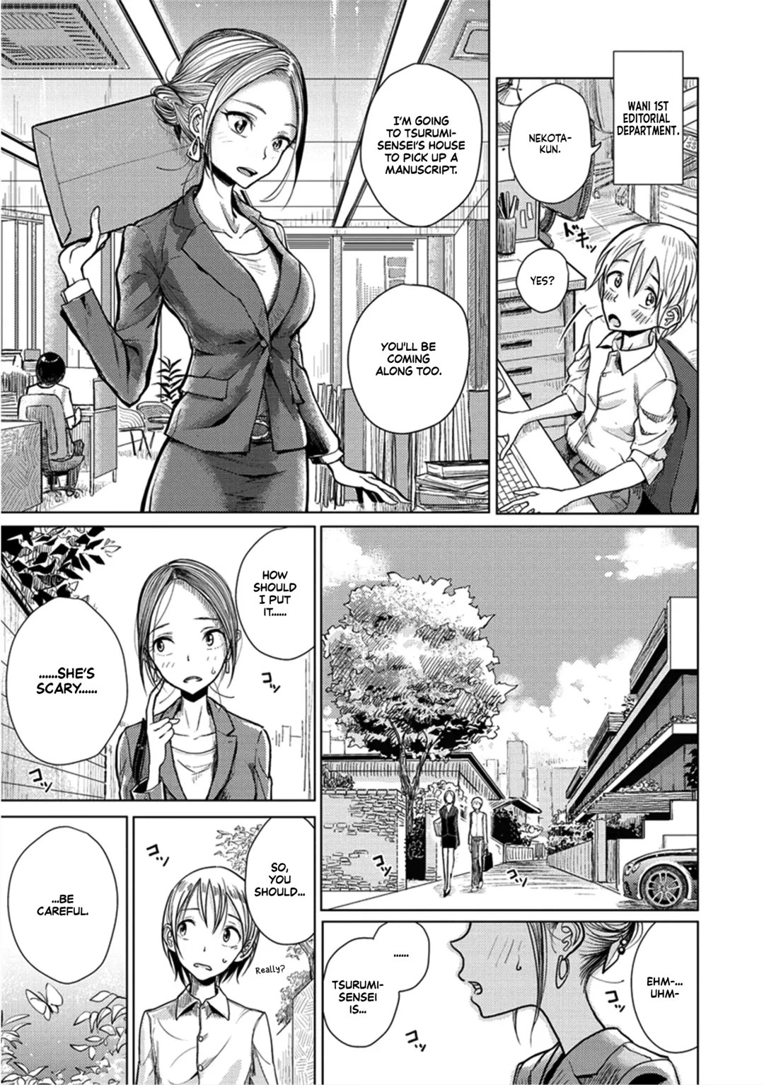 [Dhibi] Shuzai Kyouryoku - Sadism Masochism Interview Fhentai - Page 1