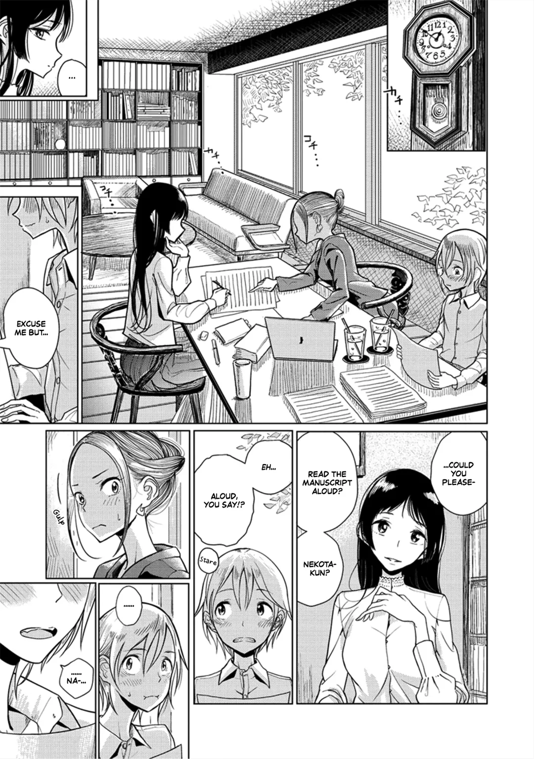 [Dhibi] Shuzai Kyouryoku - Sadism Masochism Interview Fhentai - Page 3