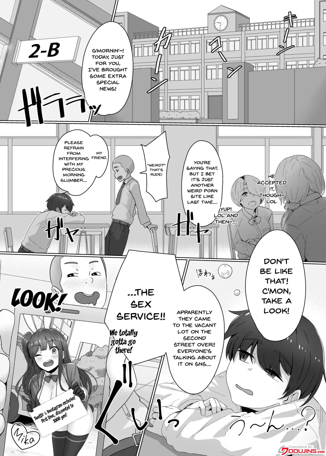 [Swzw] Kaiten!! Ecchi-ya-san ga Yattekita!! | It's Open For Business!! The Lewd Sex Service Mobile!! Fhentai - Page 2