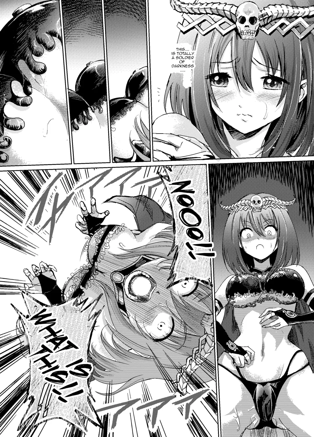 [Tricky] Yami no Yuuwaku -Kindan no Job Change- | The Temptation of Darkness -Forbidden Job Change- Fhentai - Page 10