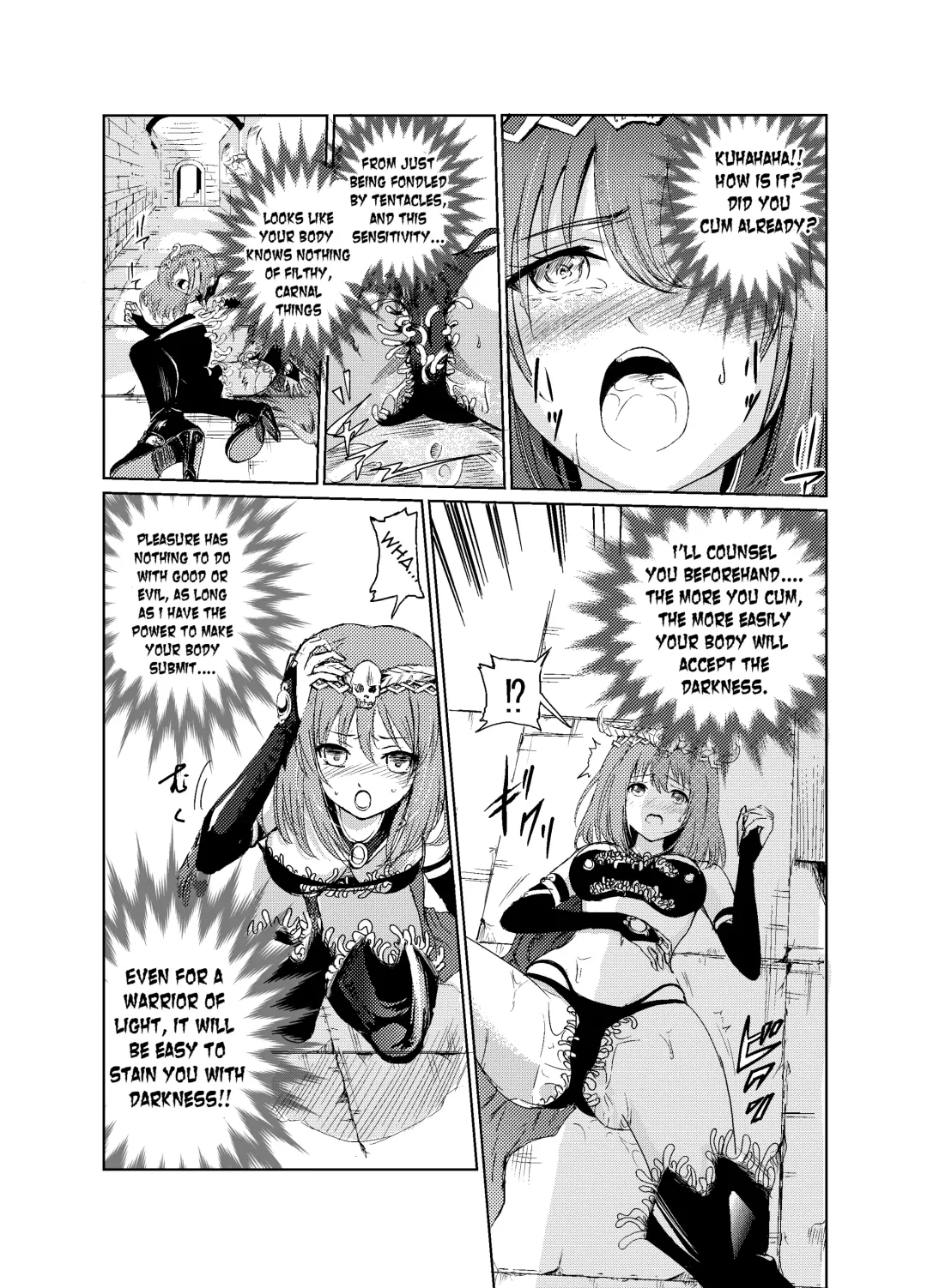 [Tricky] Yami no Yuuwaku -Kindan no Job Change- | The Temptation of Darkness -Forbidden Job Change- Fhentai - Page 17