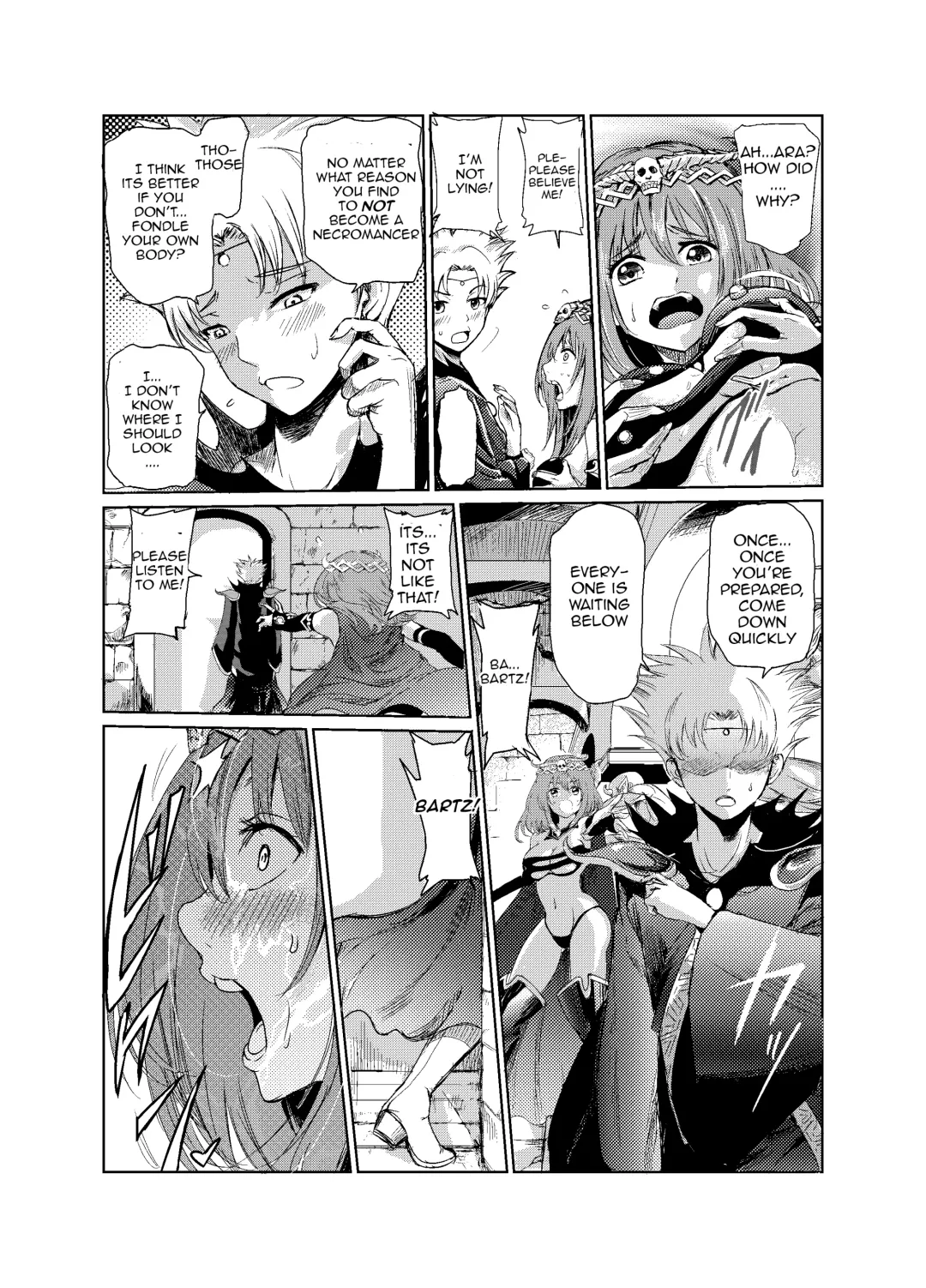 [Tricky] Yami no Yuuwaku -Kindan no Job Change- | The Temptation of Darkness -Forbidden Job Change- Fhentai - Page 21
