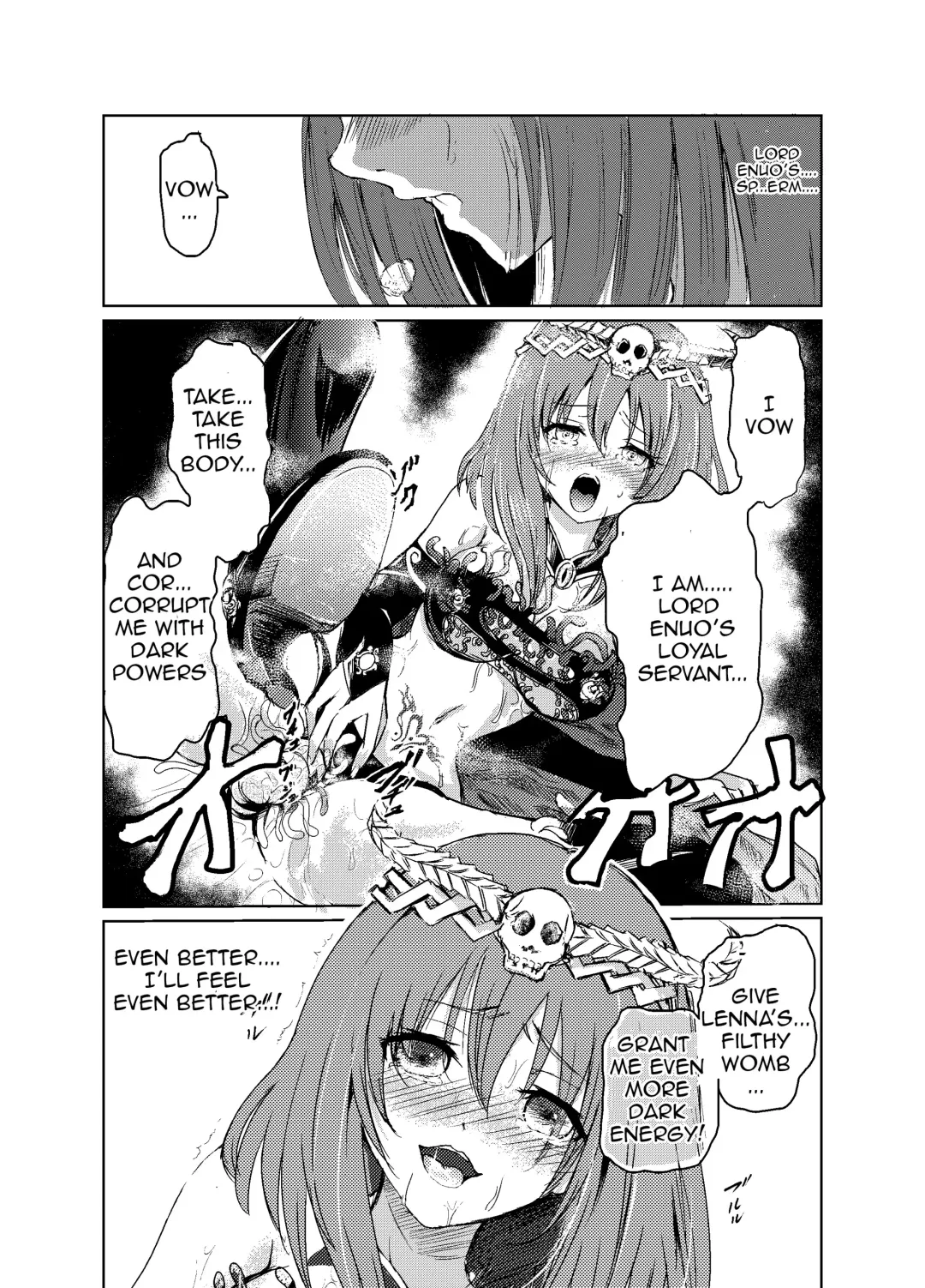 [Tricky] Yami no Yuuwaku -Kindan no Job Change- | The Temptation of Darkness -Forbidden Job Change- Fhentai - Page 33