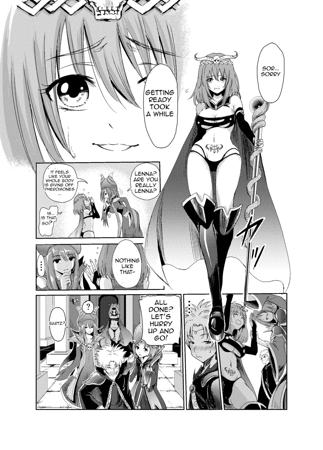 [Tricky] Yami no Yuuwaku -Kindan no Job Change- | The Temptation of Darkness -Forbidden Job Change- Fhentai - Page 37