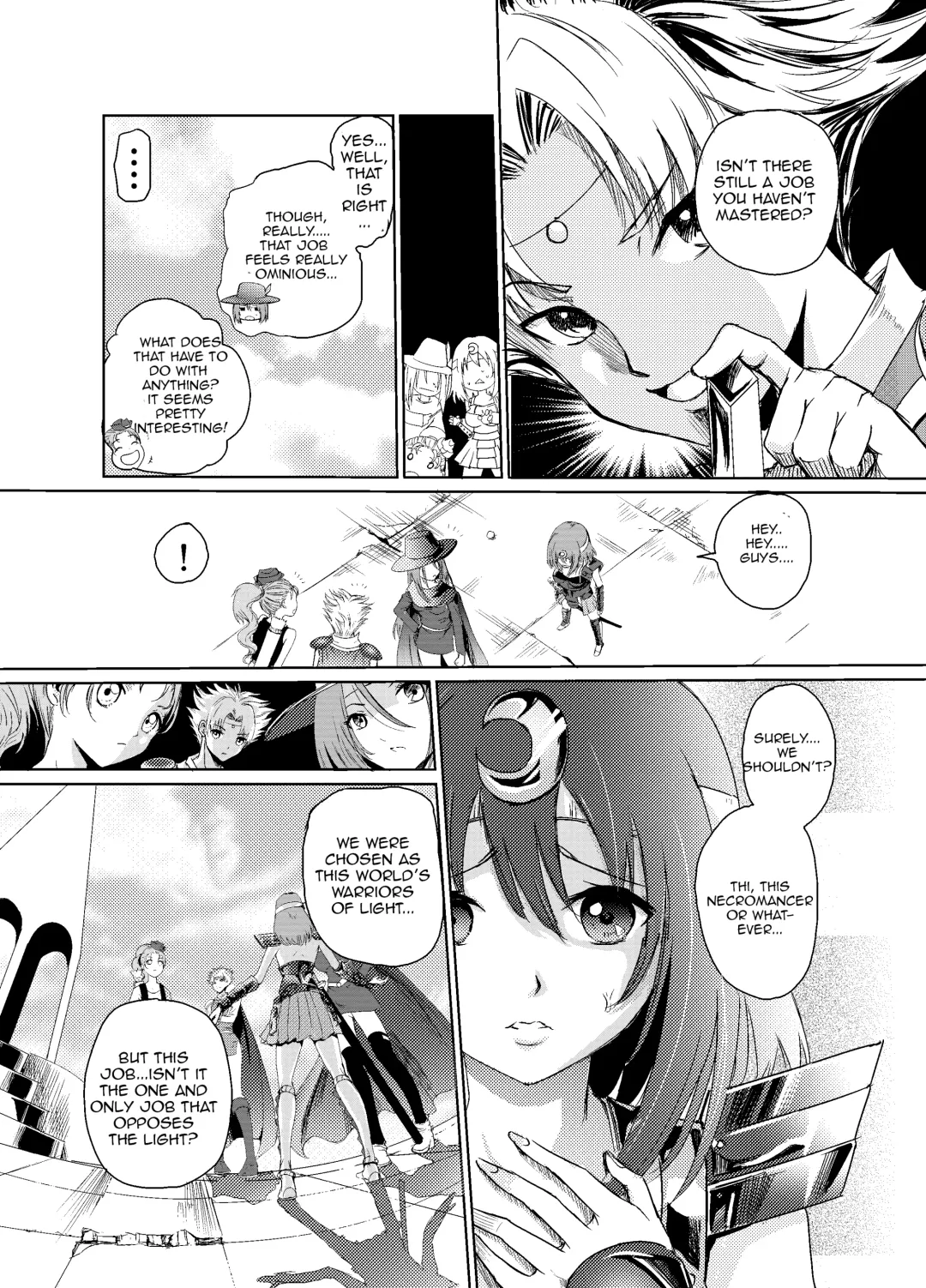 [Tricky] Yami no Yuuwaku -Kindan no Job Change- | The Temptation of Darkness -Forbidden Job Change- Fhentai - Page 6