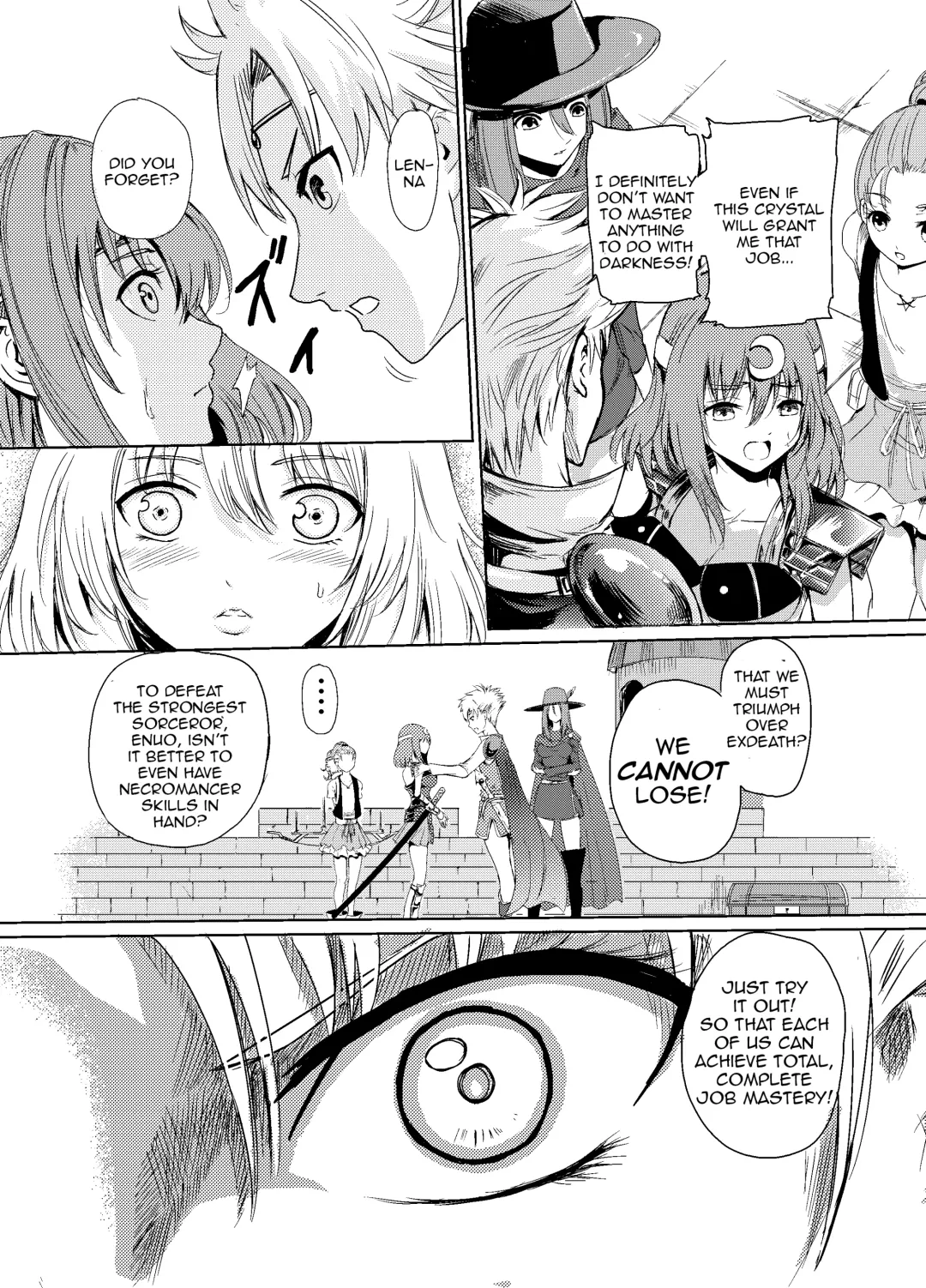 [Tricky] Yami no Yuuwaku -Kindan no Job Change- | The Temptation of Darkness -Forbidden Job Change- Fhentai - Page 7