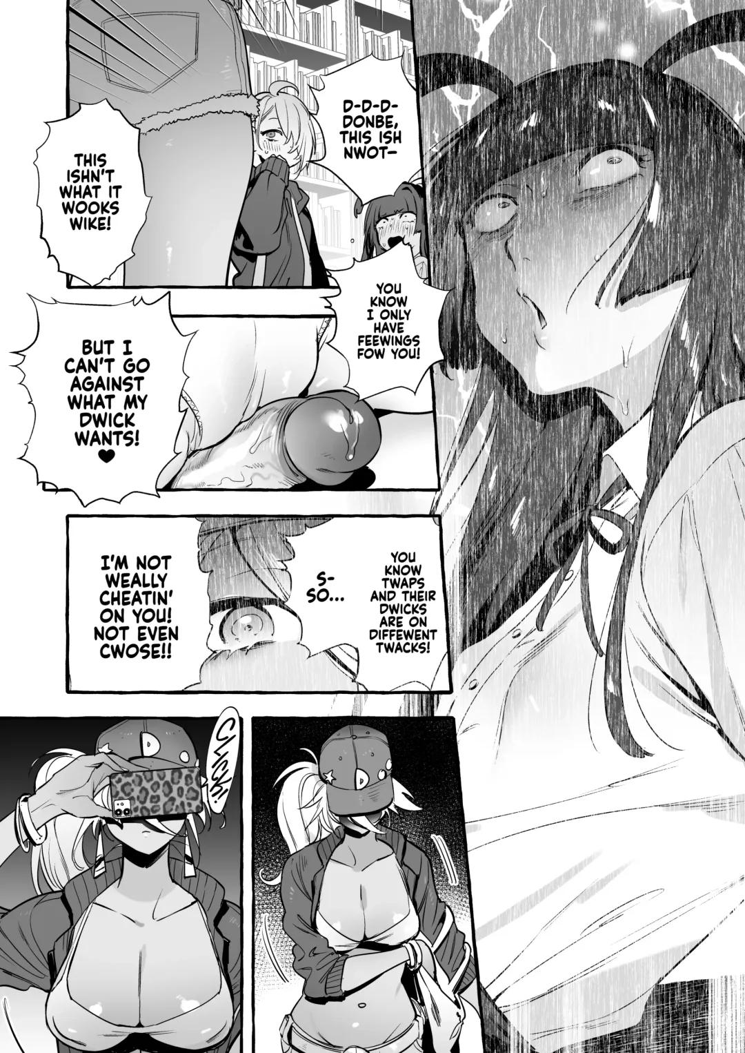 [Itami] OtaCir no KuroGal VS Bokura | Otaku Gyaru VS Us (decensored) Fhentai - Page 14