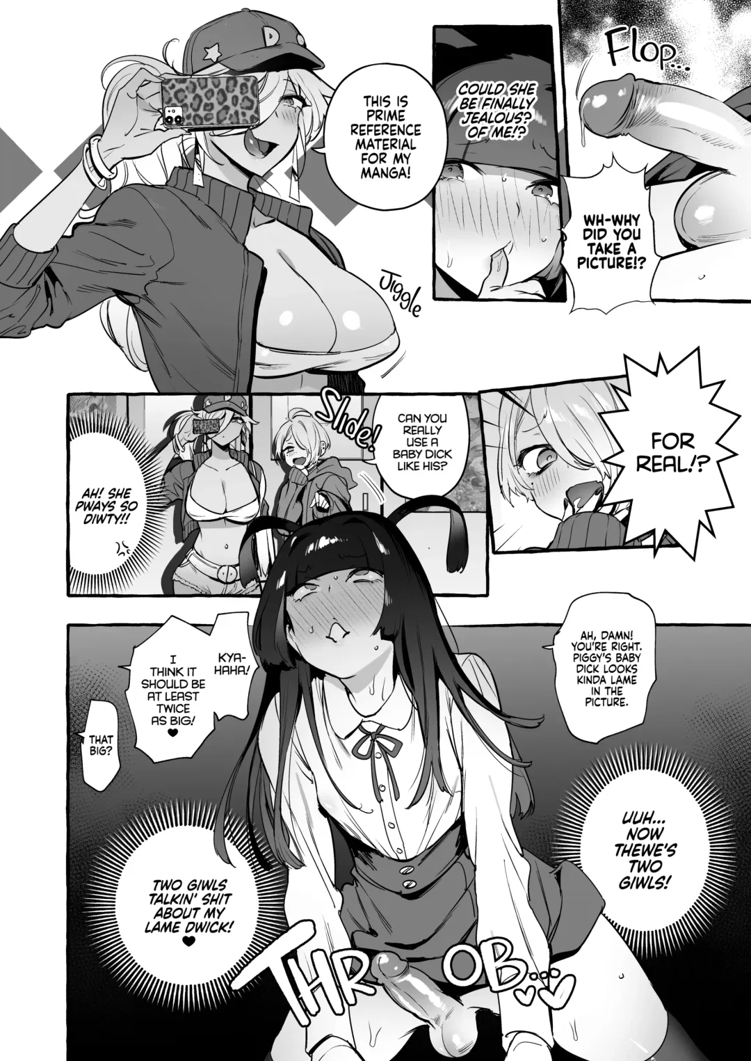 [Itami] OtaCir no KuroGal VS Bokura | Otaku Gyaru VS Us (decensored) Fhentai - Page 15