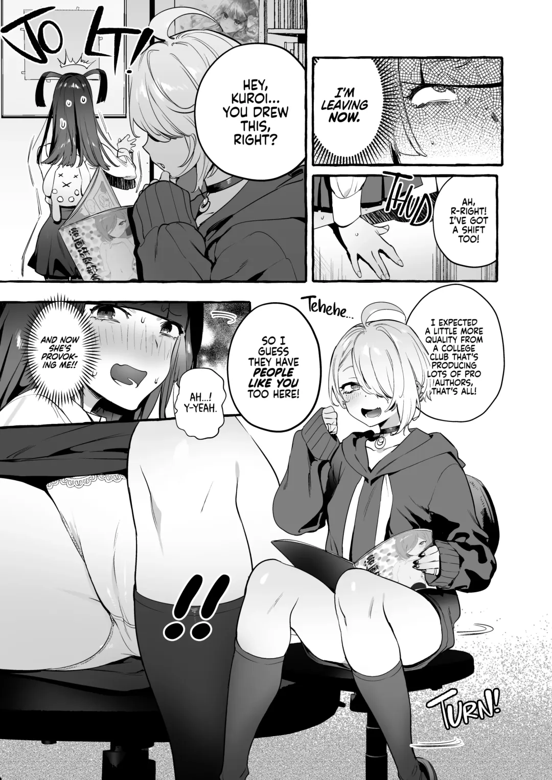 [Itami] OtaCir no KuroGal VS Bokura | Otaku Gyaru VS Us (decensored) Fhentai - Page 6