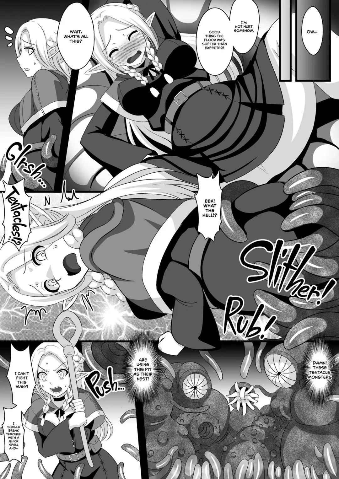 [Ryunosuke] Marunomi Marcille Meshi | Vore Meal Marcille (decensored) Fhentai.net - Page 3