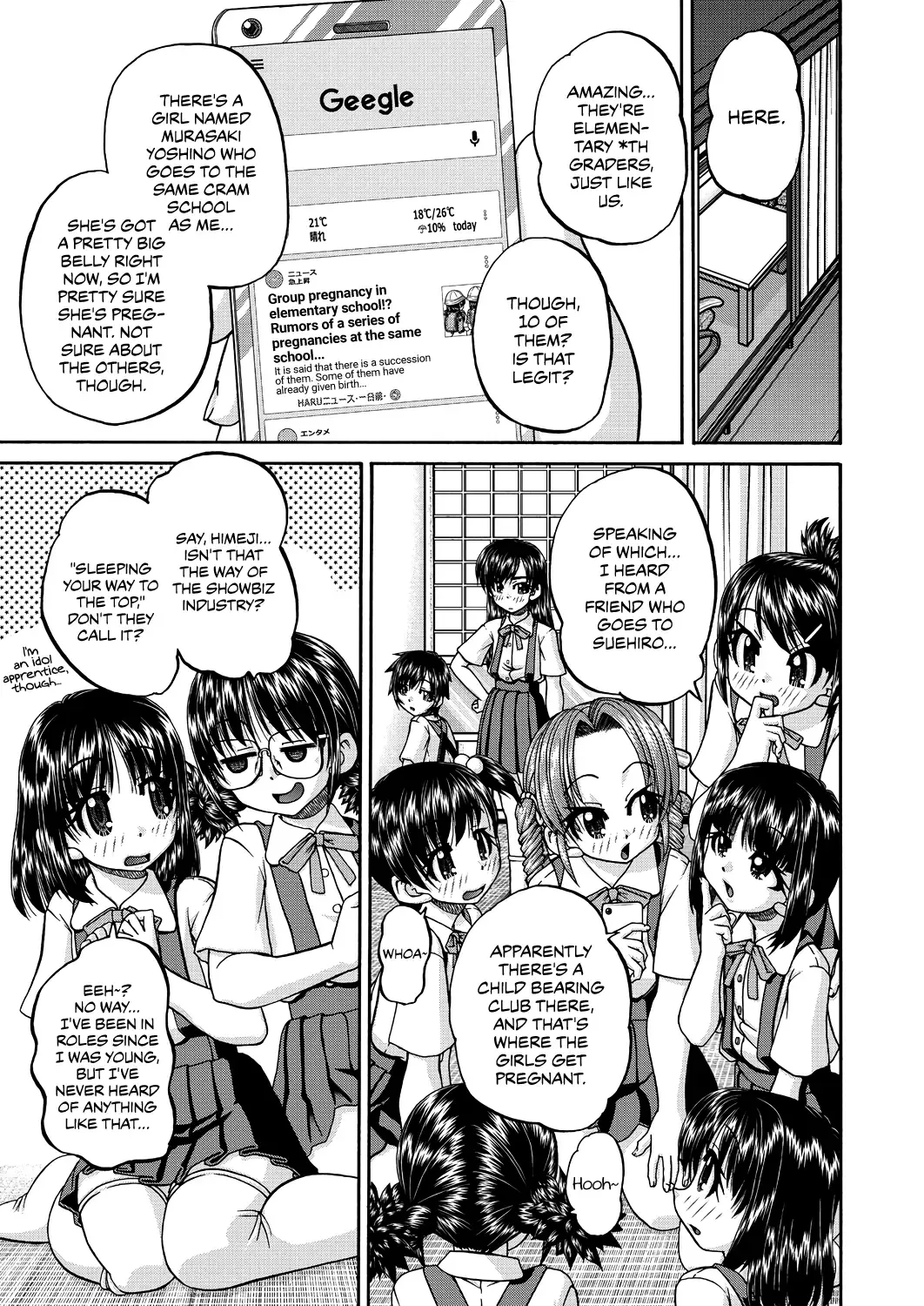 [Chunrouzan] Joshi Shougakusei Ninshin Club | Gradeschooler Childbearing Club Fhentai - Page 73