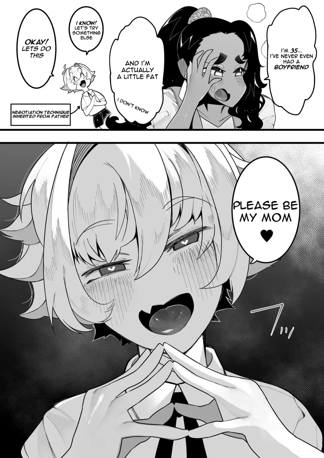 [Tsukimi Ruko] Inshota! ~Indo-kei Kasshoku Bijo x Dohentai Shota~ Fhentai - Page 4