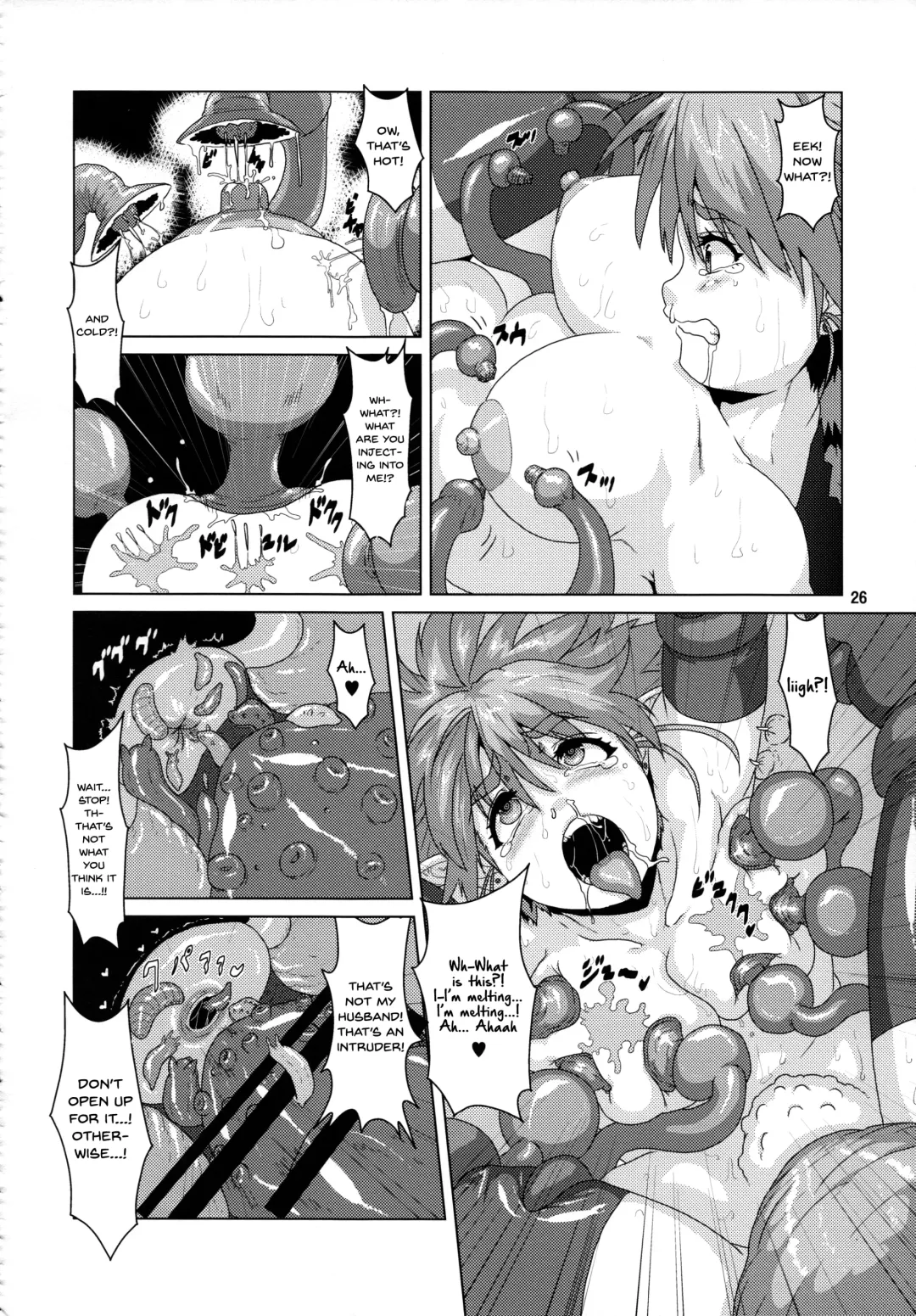 [Kurosaki Kotora - Risei] Tsuyoki Elf Sennou Shokushu Choukyou Fhentai - Page 25