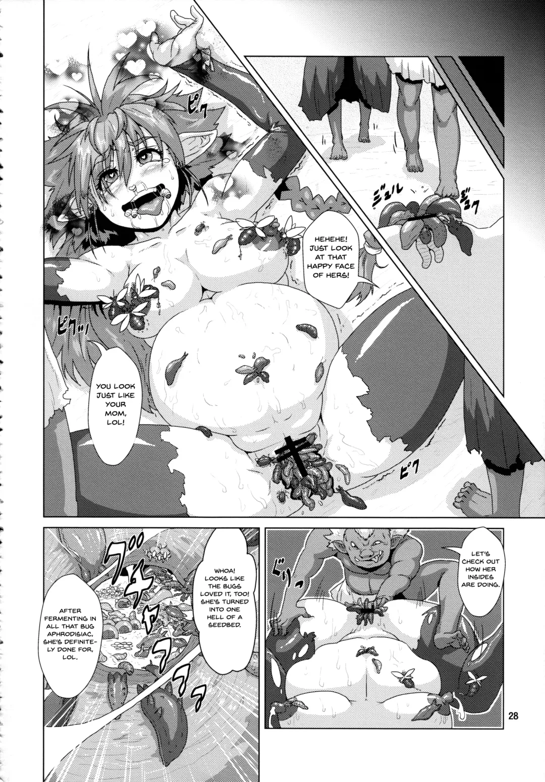 [Kurosaki Kotora - Risei] Tsuyoki Elf Sennou Shokushu Choukyou Fhentai - Page 27