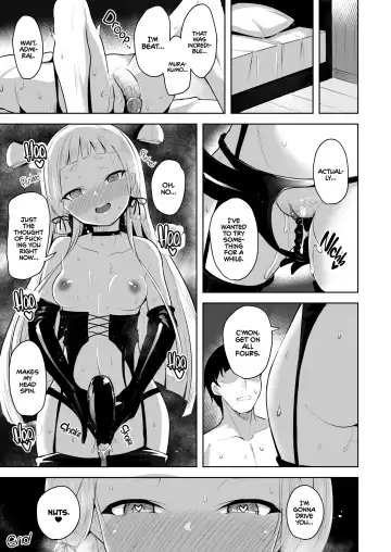 [Shiba Nanasei] Maamaa S na Murakumo ni Iroiro Shite Itadaku Hon | A Moderately Sadistic Murakumo Has Her Fun With Admiral (decensored) Fhentai.net - Page 24